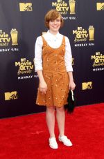 SOPHIA LILLIS at 2018 MTV Movie and TV Awards in Santa Monica 06/16/2018