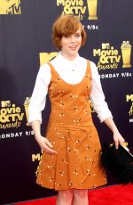 SOPHIA LILLIS at 2018 MTV Movie and TV Awards in Santa Monica 06/16/2018