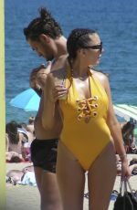 SOPHIE GORDON in Swimsuit on the Beaches in Barcelona 06/18/2018
