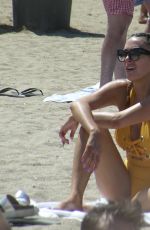 SOPHIE GORDON in Swimsuit on the Beaches in Barcelona 06/18/2018