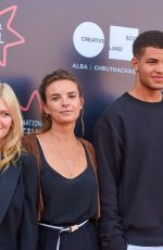 SOPHIE KENNEDY CLARK and EMILY JONES at Obey Photocall at 2018 Edinburgh International Film Festival 06/27/2018