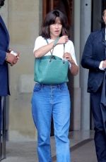 SOPHIE MARCEAU Leaves Crillon Hotel in Paris 06/11/2018