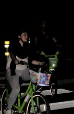 SOPHIE SIMMONS Riding Her Bike Out in Los Angeles 06/07/2018