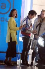 SOPHIE TURNER and Joe Jonas at Airport in Barcelona 06/19/2018