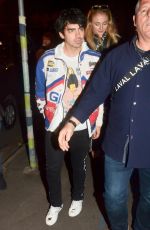 SOPHIE TURNER and Joe Jonas at Mark and Vinny