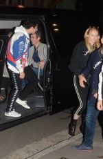 SOPHIE TURNER and Joe Jonas at Mark and Vinny