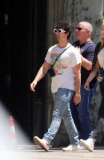 SOPHIE TURNER and Joe Jonas Out in Barcelona 06/19/2018