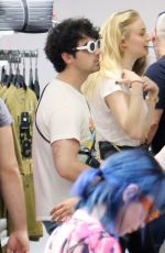 SOPHIE TURNER and Joe Jonas Out in Barcelona 06/19/2018