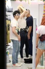 SOPHIE TURNER and Joe Jonas Out in Barcelona 06/19/2018