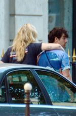 SOPHIE TURNER and Joe Jonas Out in Paris 06/27/2018