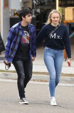 SOPHIE TURNER and Joe Jonas Out in Sydney 06/08/2018