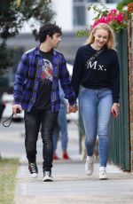 SOPHIE TURNER and Joe Jonas Out in Sydney 06/08/2018