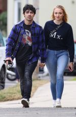 SOPHIE TURNER and Joe Jonas Out in Sydney 06/08/2018