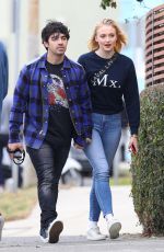 SOPHIE TURNER and Joe Jonas Out in Sydney 06/08/2018