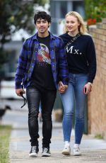 SOPHIE TURNER and Joe Jonas Out in Sydney 06/08/2018