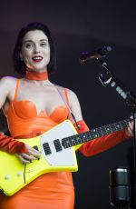 ST VINCENT Performs at All Points East Festival in Victoria Park 06/03/2018