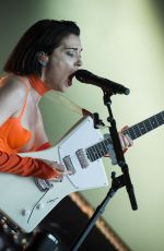 ST VINCENT Performs at All Points East Festival in Victoria Park 06/03/2018