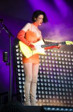 ST VINCENT Performs at All Points East Festival in Victoria Park 06/03/2018