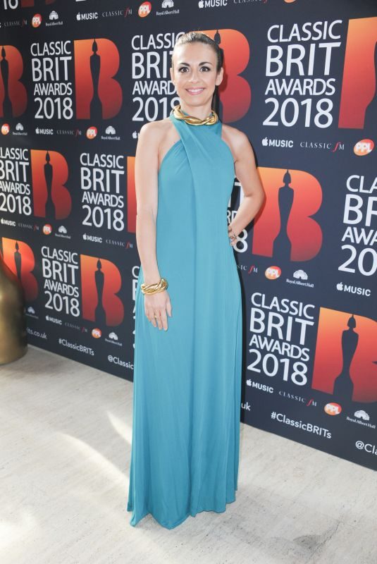 STEFANIA PASSAMONTE at Classic Brit Awards in London 06/13/2018