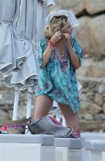 STEPHANIE PRATT at a Beach in Mykonos 06/18/2018