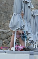 STEPHANIE PRATT at a Beach in Mykonos 06/18/2018