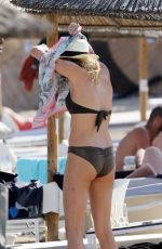 STEPHANIE PRATT in Bikini at a Beach if Mykonos 06/19/2018