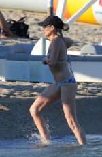 STEPHANIE PRATT in Bikini at a Beach in Mykonos 06/18/2018