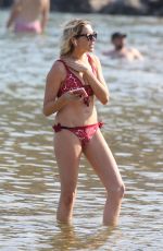 STEPHANIE PRATT in Red Bikini in Mykonos 06/20/2018