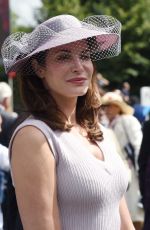 STEPHANIE SEYMOUR at Prix de DIane Longines 2018 in Chantilly 06/17/2018