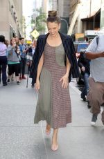 SUTTON FOSTER Arrives at Today Show in New York 06/05/2018
