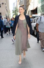 SUTTON FOSTER Arrives at Today Show in New York 06/05/2018