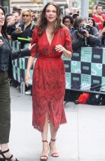 SUTTON FOSTER at Build Series in New York 06/05/2018