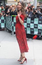 SUTTON FOSTER at Build Series in New York 06/05/2018