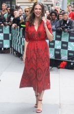 SUTTON FOSTER at Build Series in New York 06/05/2018
