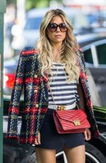 SYLVIE MEISS Arrives at Her Apartment in Hamburg 06/27/2018