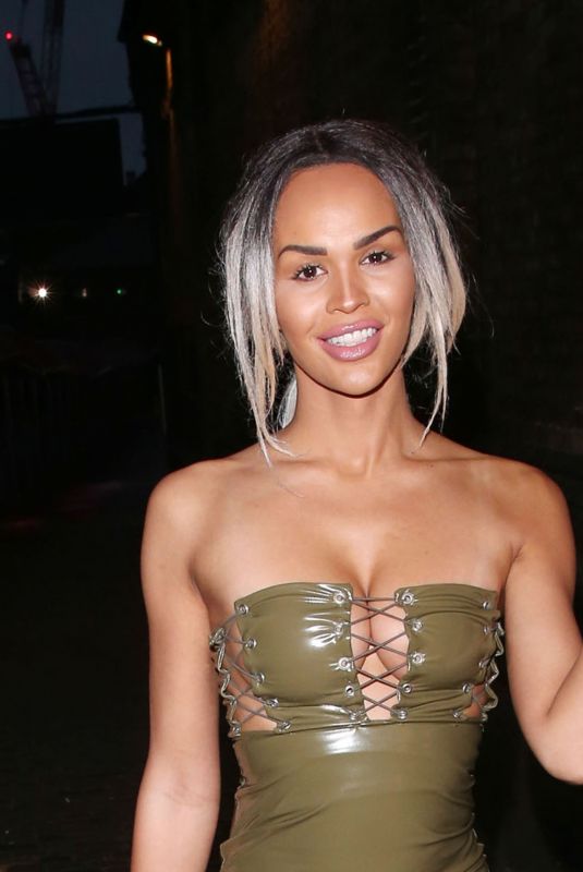 TALULAH EVE at Love Island Screening in Camden 06/04/2018