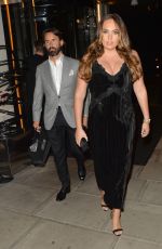 TAMARA ECCLESTONE and Jay Rutland Leaves Their Hotel in London 06/19/2018