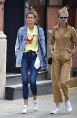 TAYLOR HILL and DAPHNE GROENEVELD Out in New York 06/08/2018