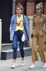 TAYLOR HILL and DAPHNE GROENEVELD Out in New York 06/08/2018