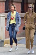 TAYLOR HILL and DAPHNE GROENEVELD Out in New York 06/08/2018