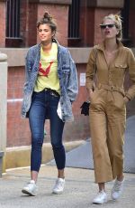TAYLOR HILL and DAPHNE GROENEVELD Out in New York 06/08/2018