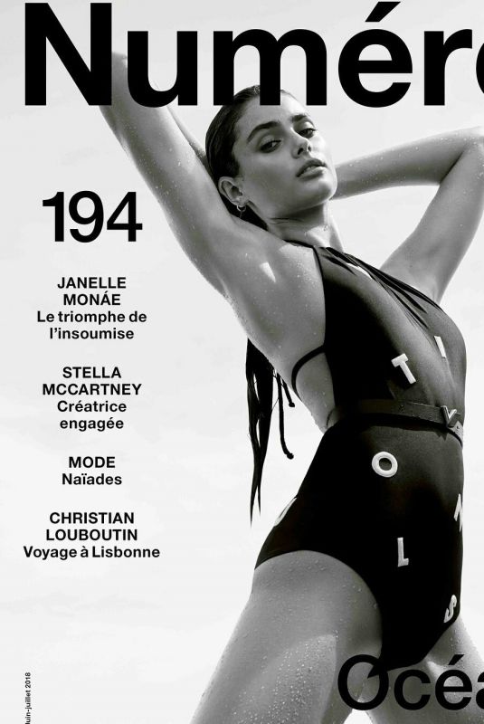 TAYLOR HILL in Numero Magazine, June 2018
