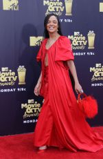 TESSA THOMPSON at 2018 MTV Movie and TV Awards in Santa Monica 06/16/2018
