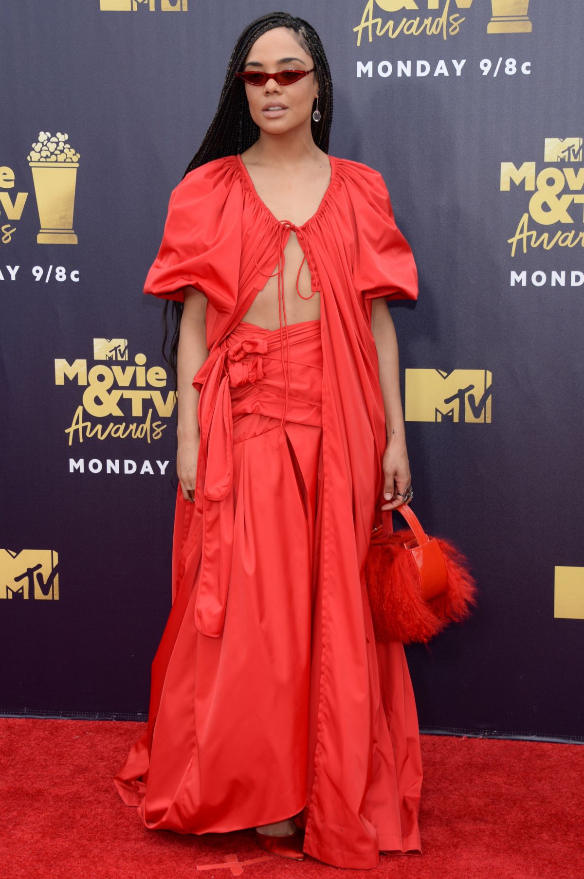 TESSA THOMPSON at 2018 MTV Movie and TV Awards in Santa Monica 06/16 ...