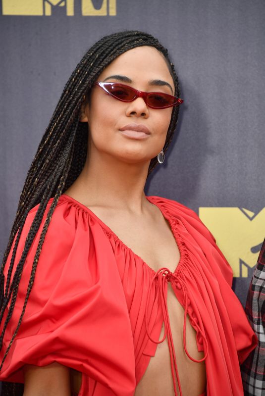 TESSA THOMPSON at 2018 MTV Movie and TV Awards in Santa Monica 06/16/2018