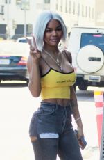 TEYANA TAYLOR at Highlight Room in Hollywood 06/10/2018