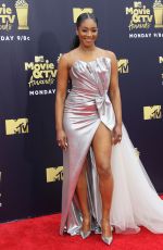 TIFFANY HADDISH at 2018 MTV Movie and TV Awards in Santa Monica 06/16/2018