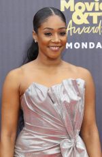 TIFFANY HADDISH at 2018 MTV Movie and TV Awards in Santa Monica 06/16/2018