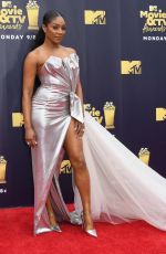 TIFFANY HADDISH at 2018 MTV Movie and TV Awards in Santa Monica 06/16/2018
