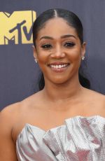 TIFFANY HADDISH at 2018 MTV Movie and TV Awards in Santa Monica 06/16/2018